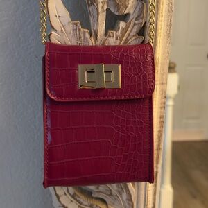 Super Cute Croc Texture Mini Purse